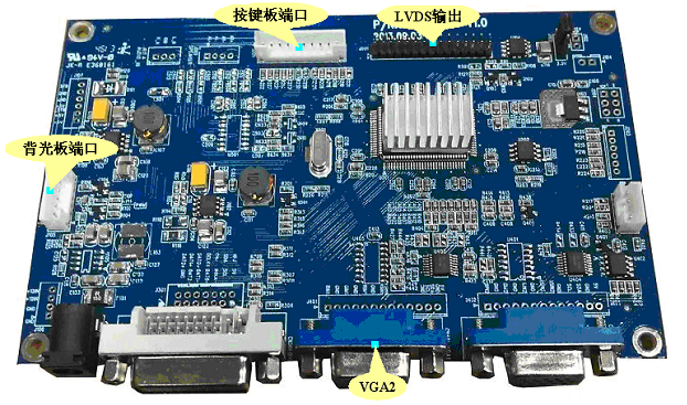 工业驱动板JNT583GGD SPEC支持两路VGA-LH-JNT583GGD
