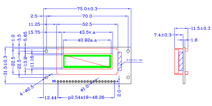 LCD12832E