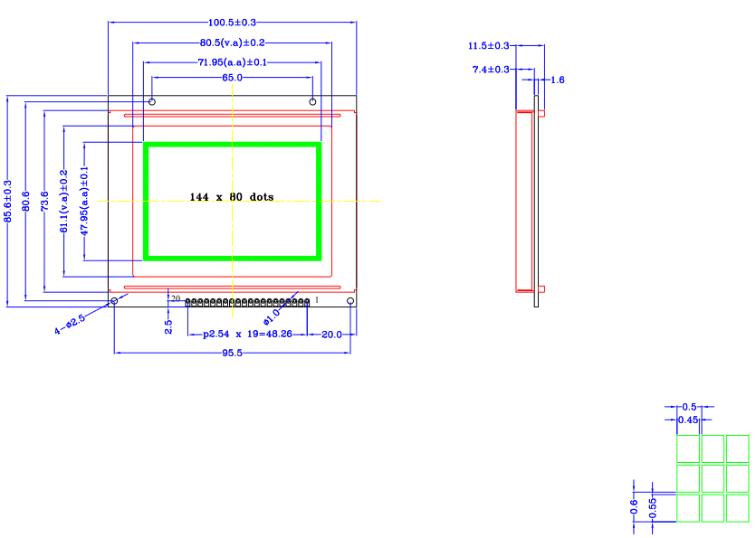 LCD14480A