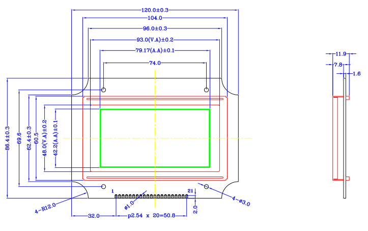 LCD240128C