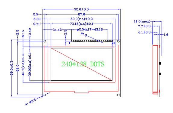 LCD240128K