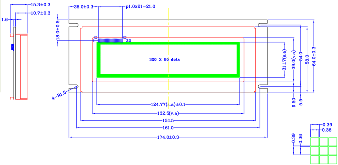 LCD32080A