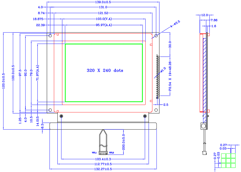 LCD320240B