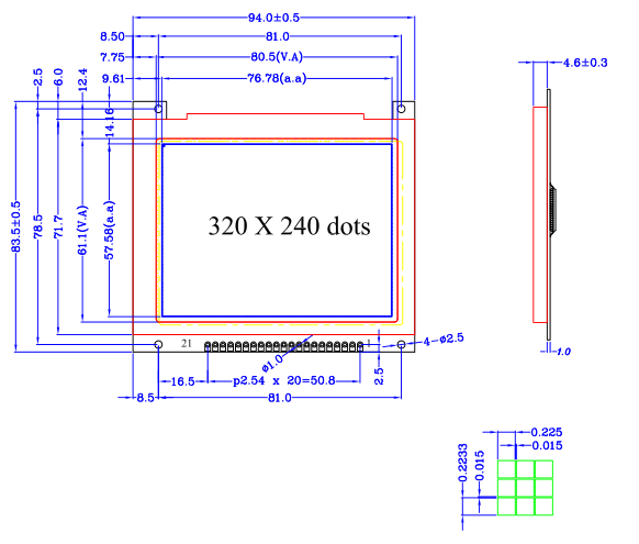 LCD320240C