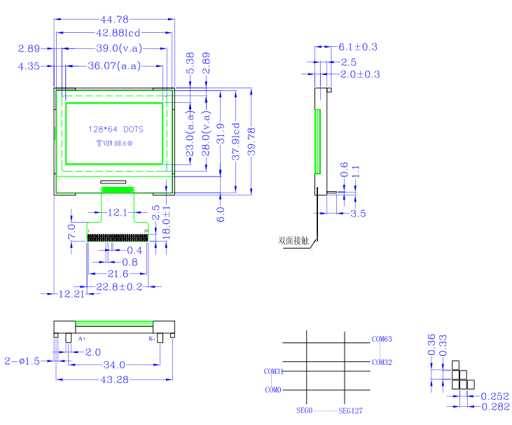 LCD12864K11G