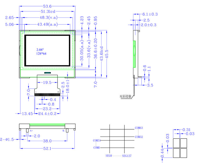 LCD12864K14G