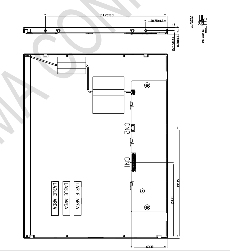 天马15寸液晶屏TM150TDSG70-天马工业屏原厂代理商