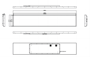 LH0584ZJ01 立煌58.4寸条形屏显示器 分辨率1920*540/3840*1080 全视角 亮度500cd/㎡可调