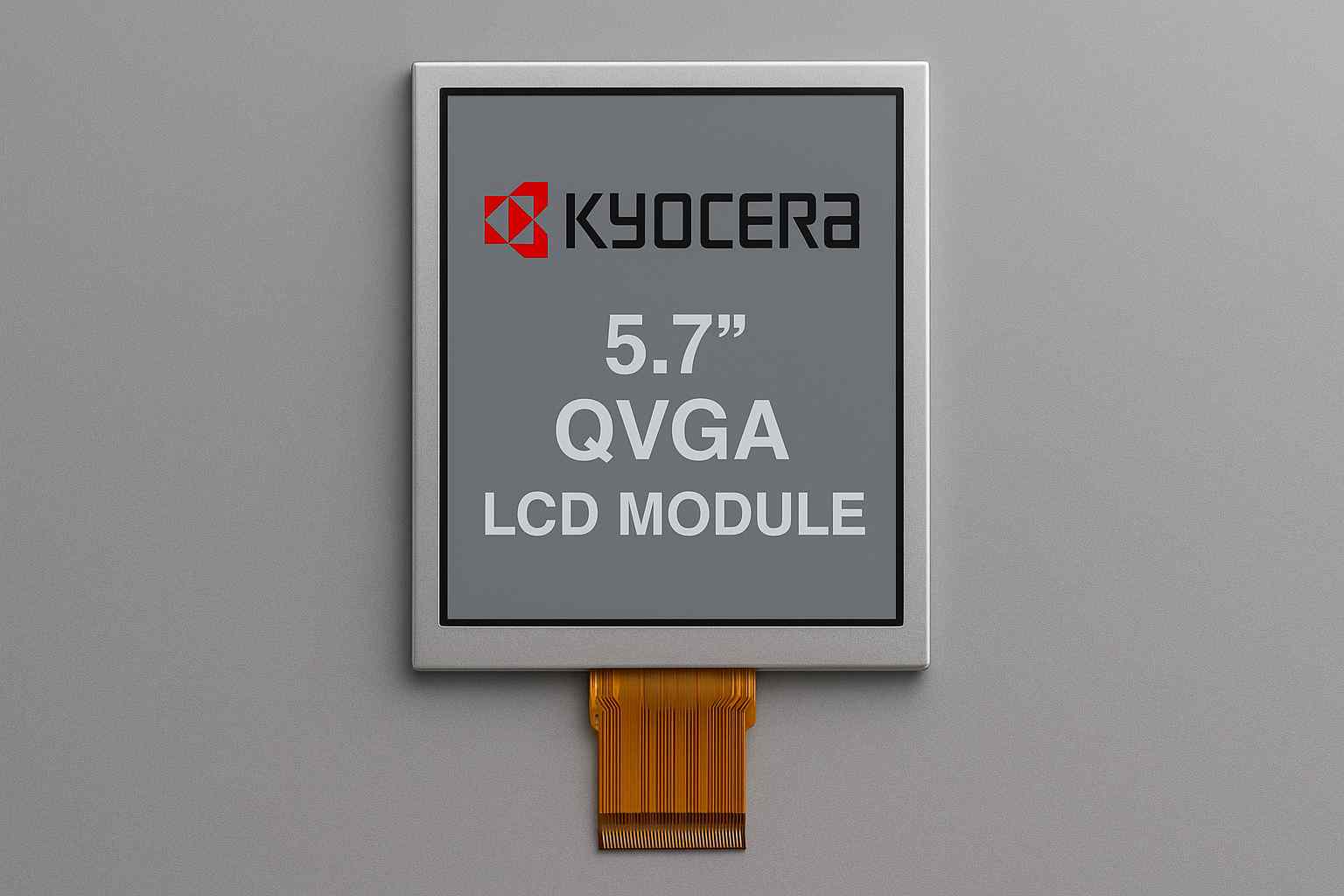 Kyocera京瓷5.7寸QVGA液晶模组TCG057QVLPEANN-GN00-S工业液晶屏参数详解