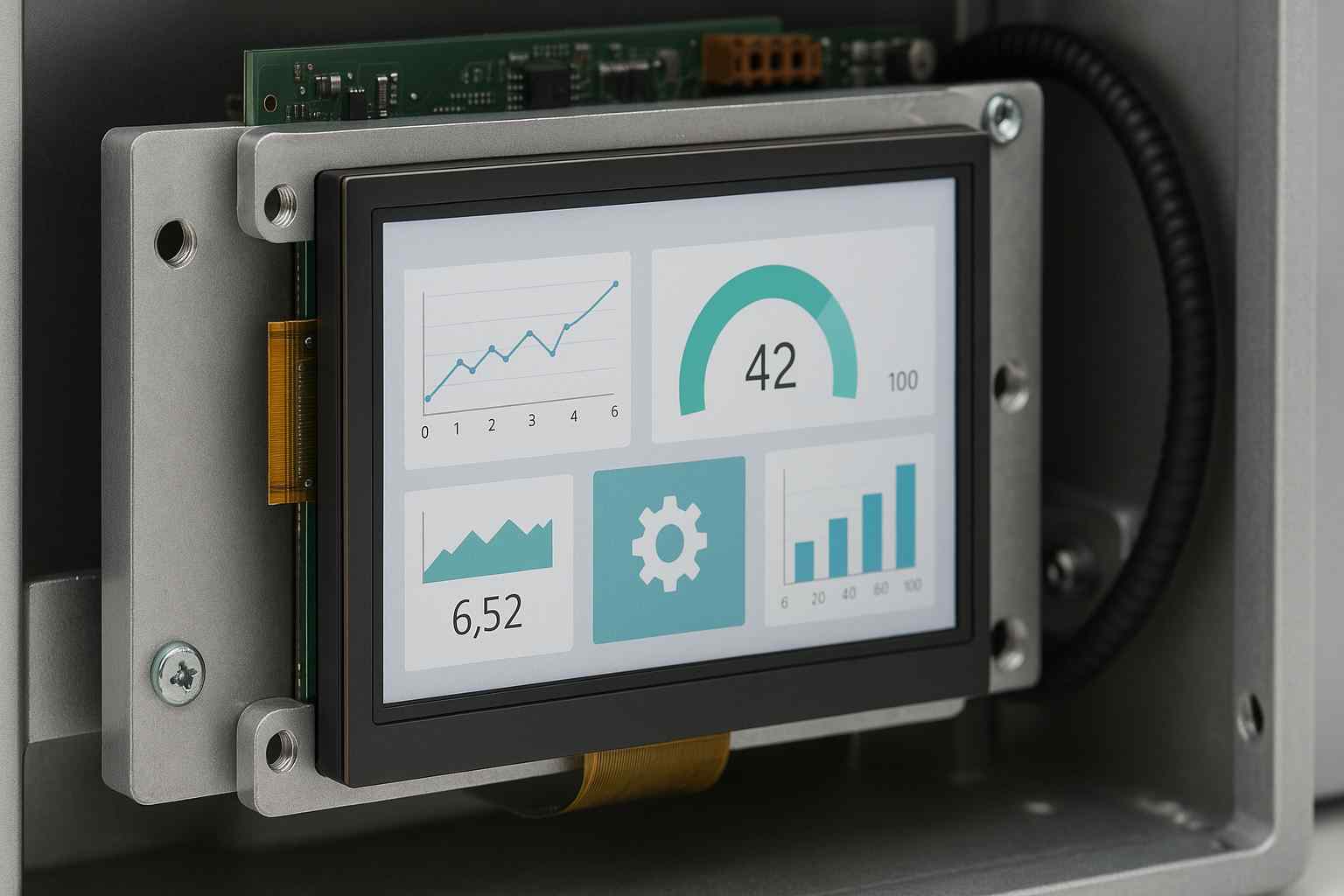 工业设备中TFT液晶屏的安装与液晶模组面板集成方案 cover image