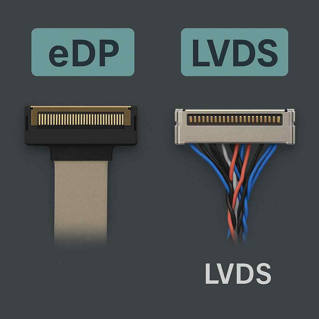 LCD工业液晶屏eDP接口与LVDS接口区别详解 cover image