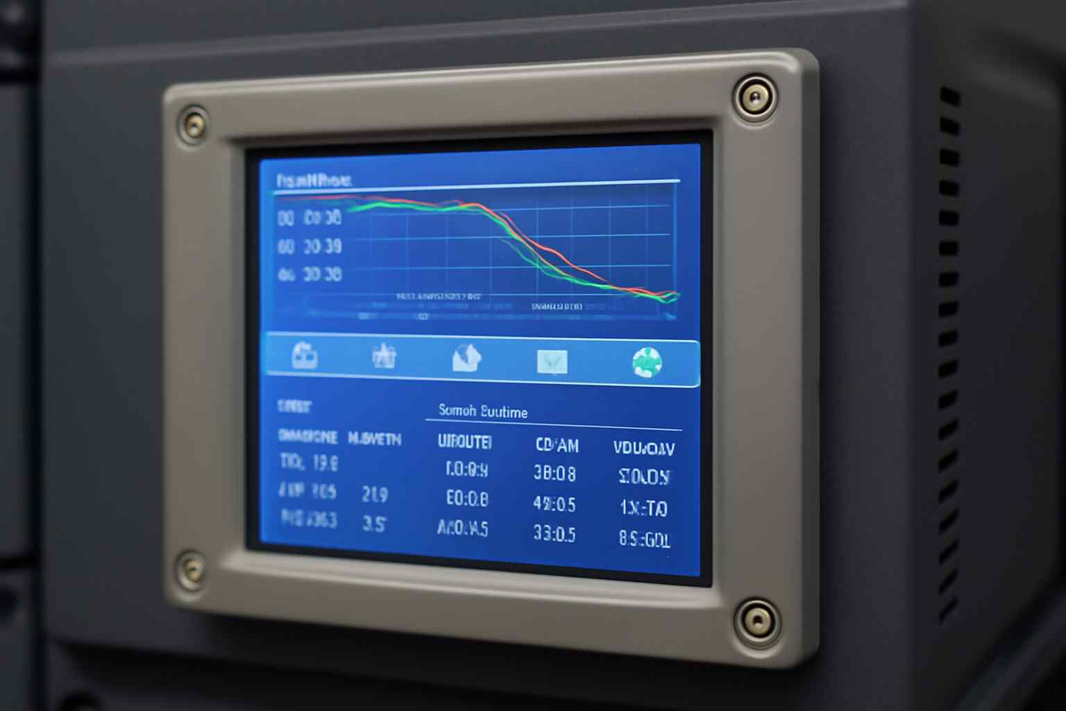 智能电网故障录波器上LCD液晶屏的应用,电力监测设备工业显示解决方案 cover image