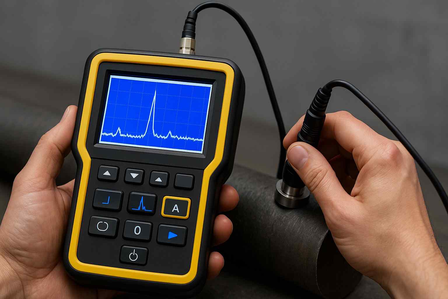 超声波探测仪上应用的5.7寸液晶屏G057VN01 V2友达液晶模组解决方案