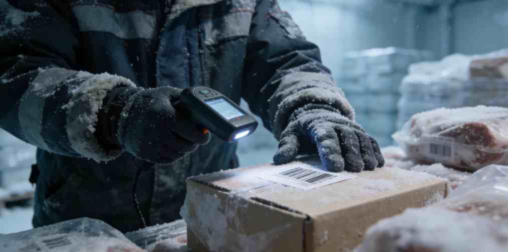 冷库叉车扫码枪-30℃闪屏问题分析与耐低温TFT-LCD液晶屏解决方案