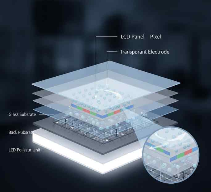 LCD工控液晶屏面板类型IPS/VA/TN怎么选不踩坑？