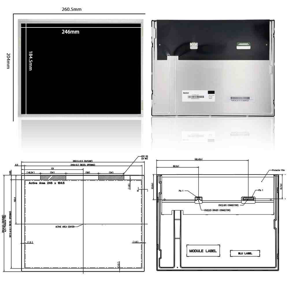 友达G121SN01 V4工控液晶屏可以用群创屏替代吗? 友达G121SN01 V4工控液晶屏可以用群创屏替代吗?