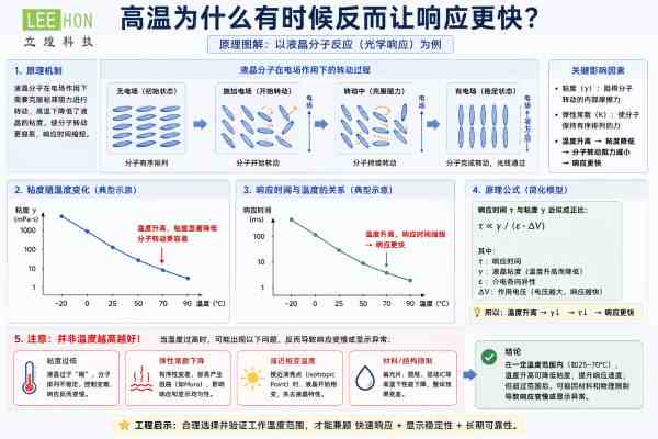 高温高湿对LCD液晶屏的响应速度有影响吗? 高温高湿对LCD液晶屏的响应速度有影响吗?