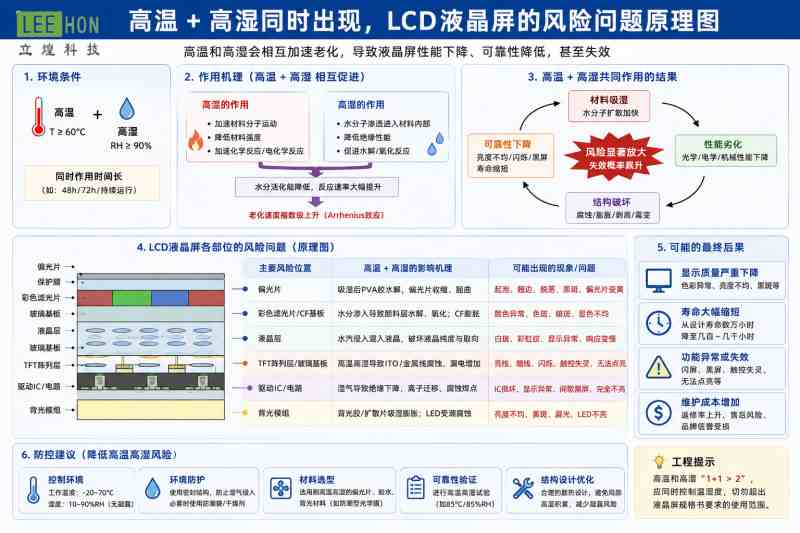 高温高湿对LCD液晶屏的响应速度有影响吗? 高温高湿对LCD液晶屏的响应速度有影响吗?